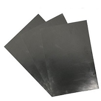 Graphite-blêd mei metaal foil fersterke